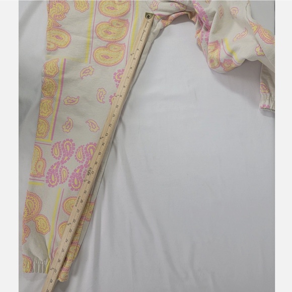 Bananas Monkey BONE PAISLEY Size SMALL S BNWT Hoodie + Sweatpants Lot of 2 - Picture 15 of 16